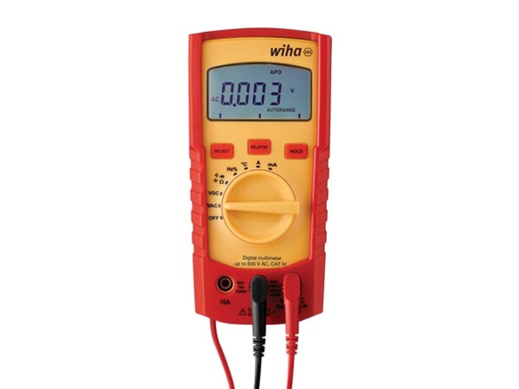 Velleman Wiha digitale multimeter tot 600 VAC CAT IV (45218)