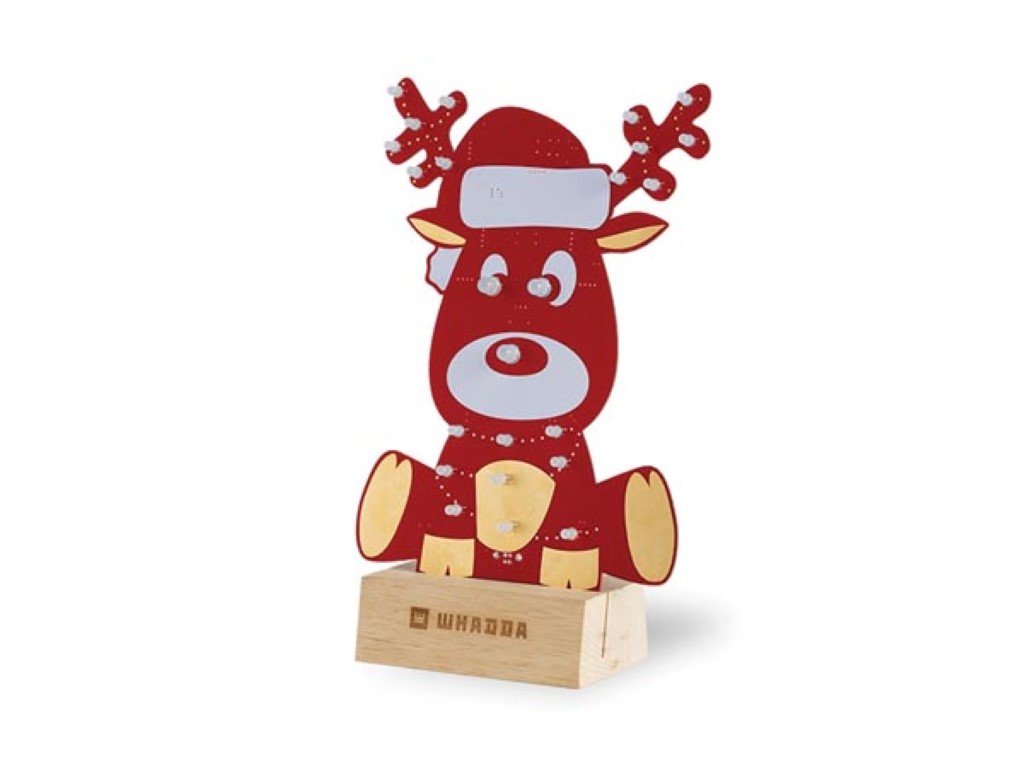 Velleman Voorgemonteerde Programmeerkit Rudolph XL Rode Versie