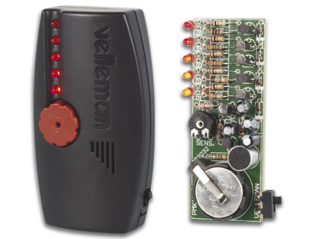 Velleman VU-METER IN ZAKFORMAAT