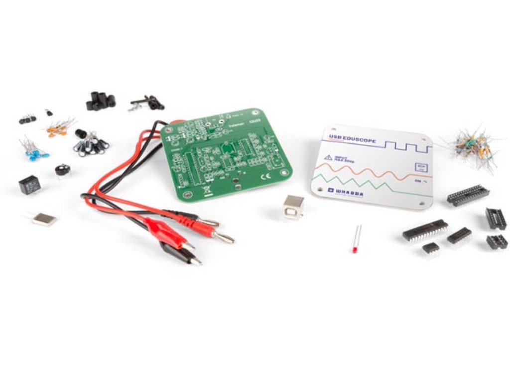 Educatieve oscilloscoopkit voor PC afbeelding