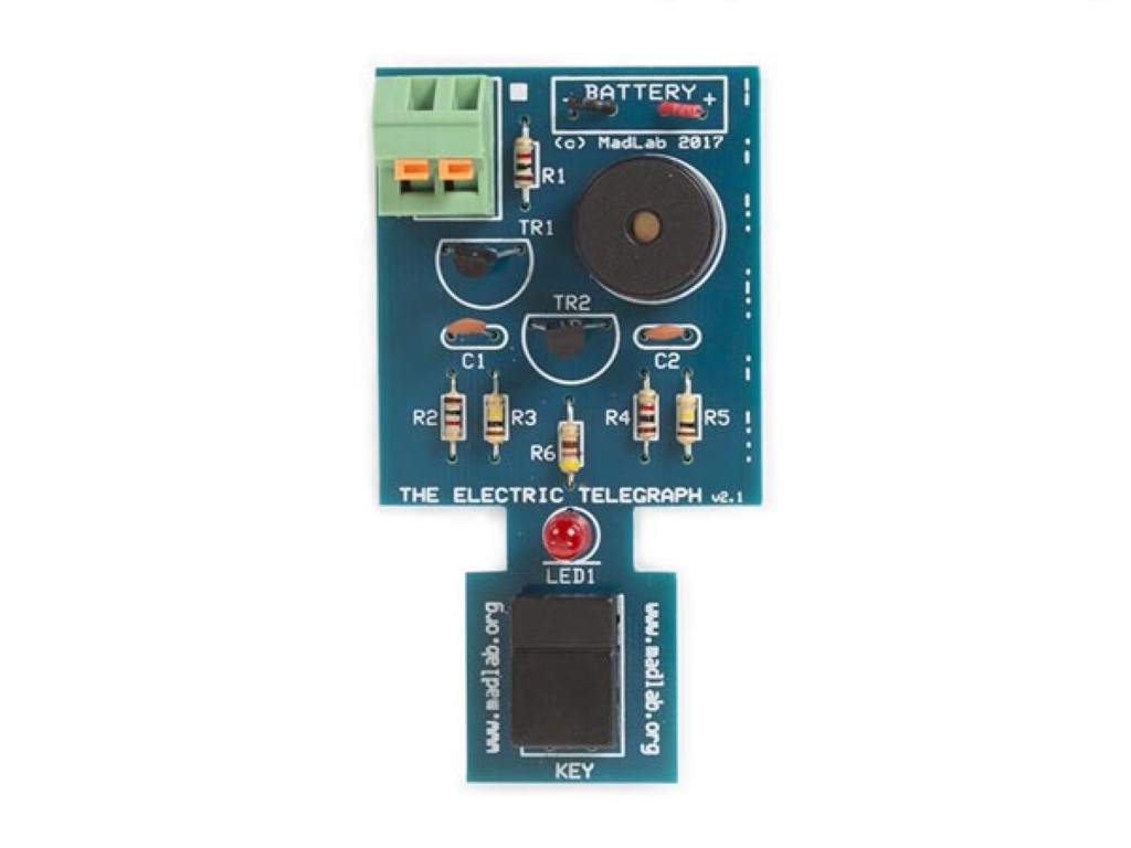 Velleman MADLAB ELECTRONIC KIT TÉLÉGRAPHE ÉLECTRIQUE