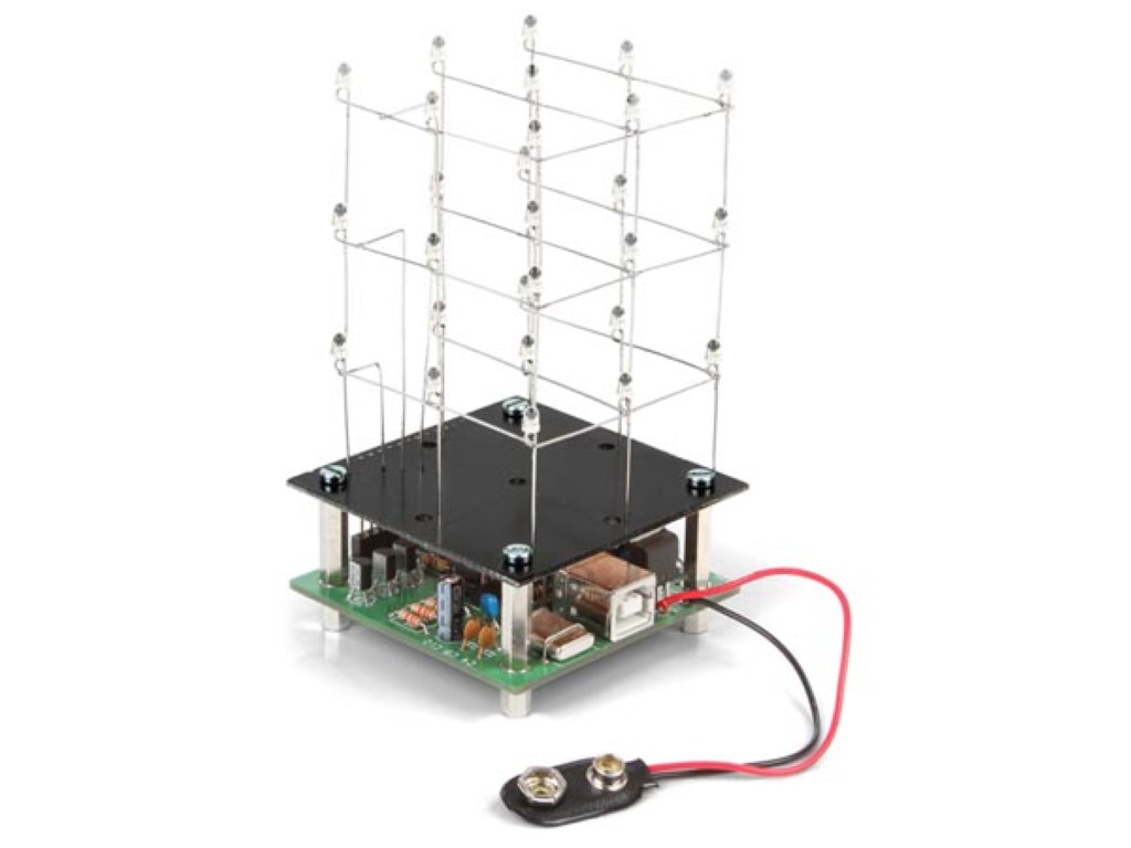 3D LED-KUBUS - 3 x 3 x 3
