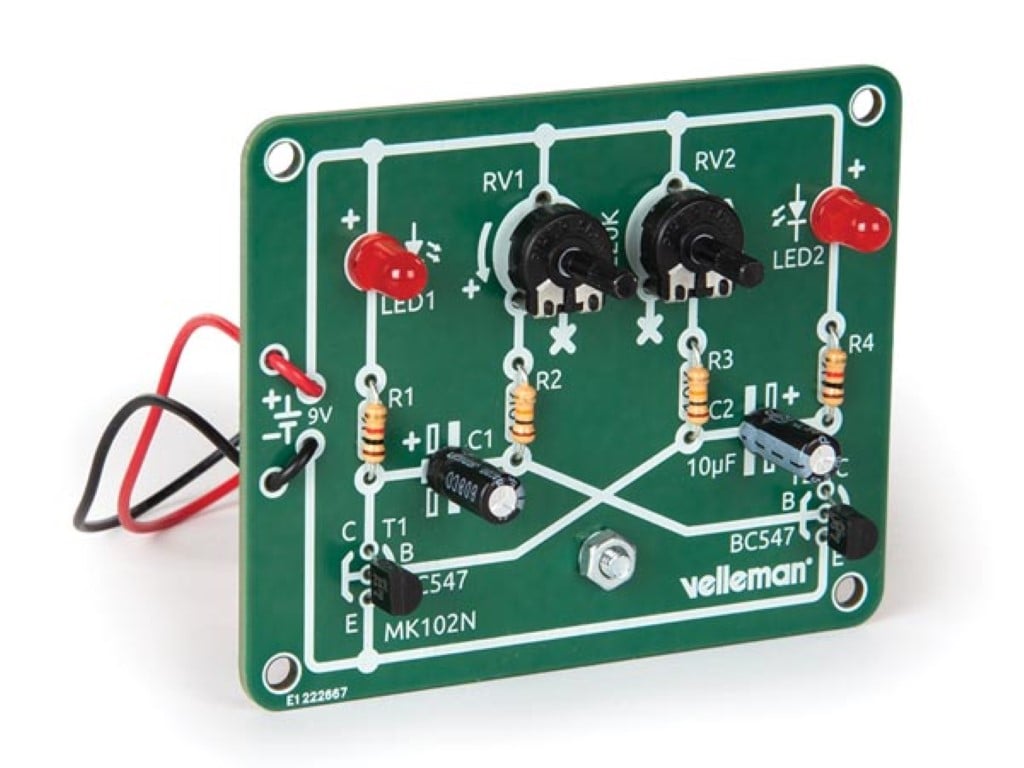 Velleman SOLDEERKIT KNIPPERENDE LEDS