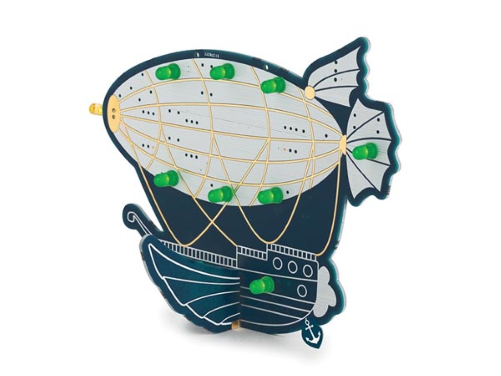 Velleman Retro Zeppelin Educatieve Soldeerkit