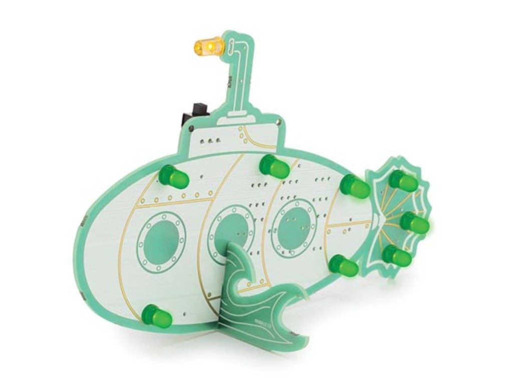 Velleman Retro Duikboot Educatieve Soldeerkit