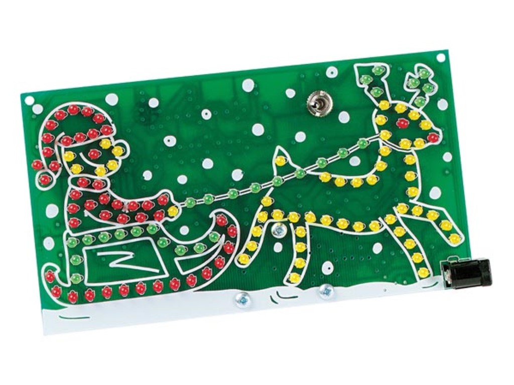 RIJDENDE KERSTMAN afbeelding