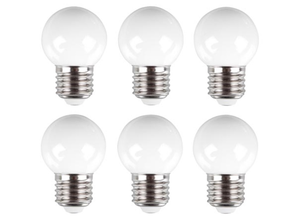 WARMWITTE LEDLAMPEN - 10 st. afbeelding