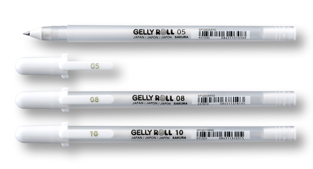 Gelschrijver Sakura Gelly Roll Classic 05 wit