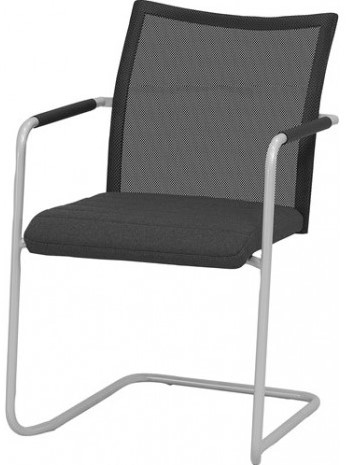 Vergaderstoel 30701 - Alu - Zwart afbeelding